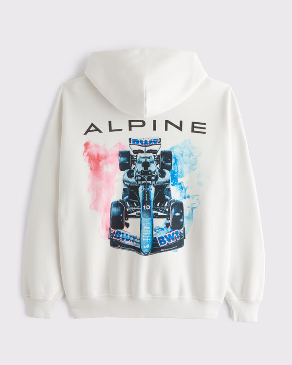 Alpine Racing Graphic Popover Hoodie | Abercrombie & Fitch (US)