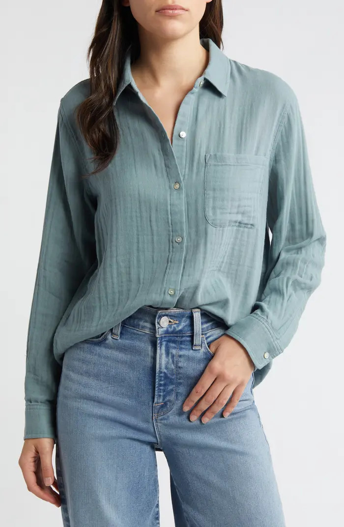 Ellis Cotton Button-Up ShirtRails | Nordstrom