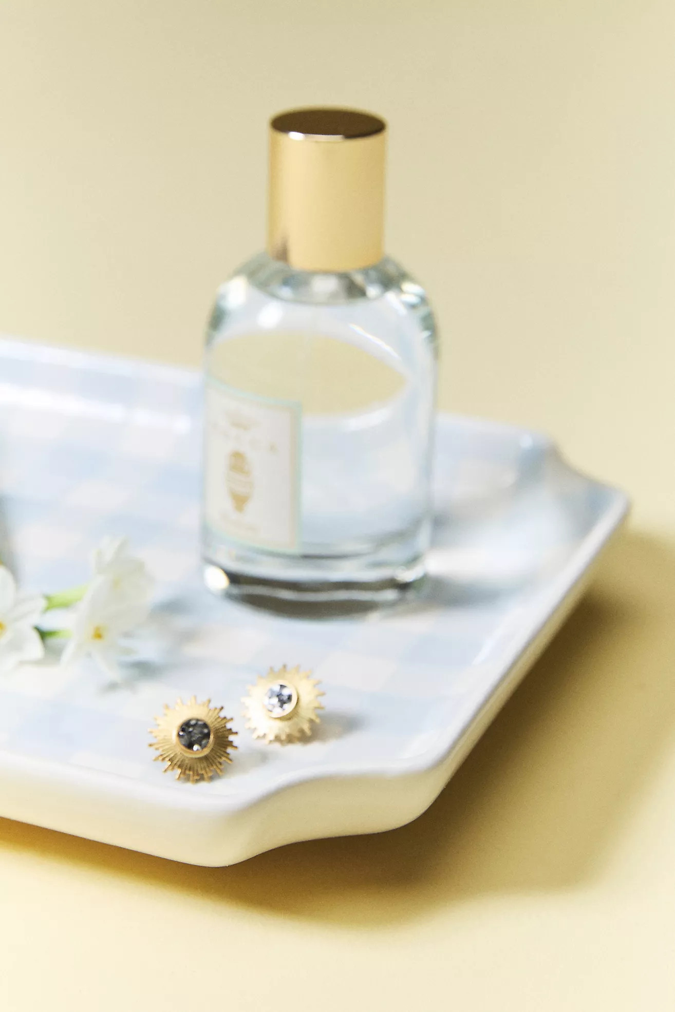 Ruby Clay Gingham Tray | Anthropologie (US)