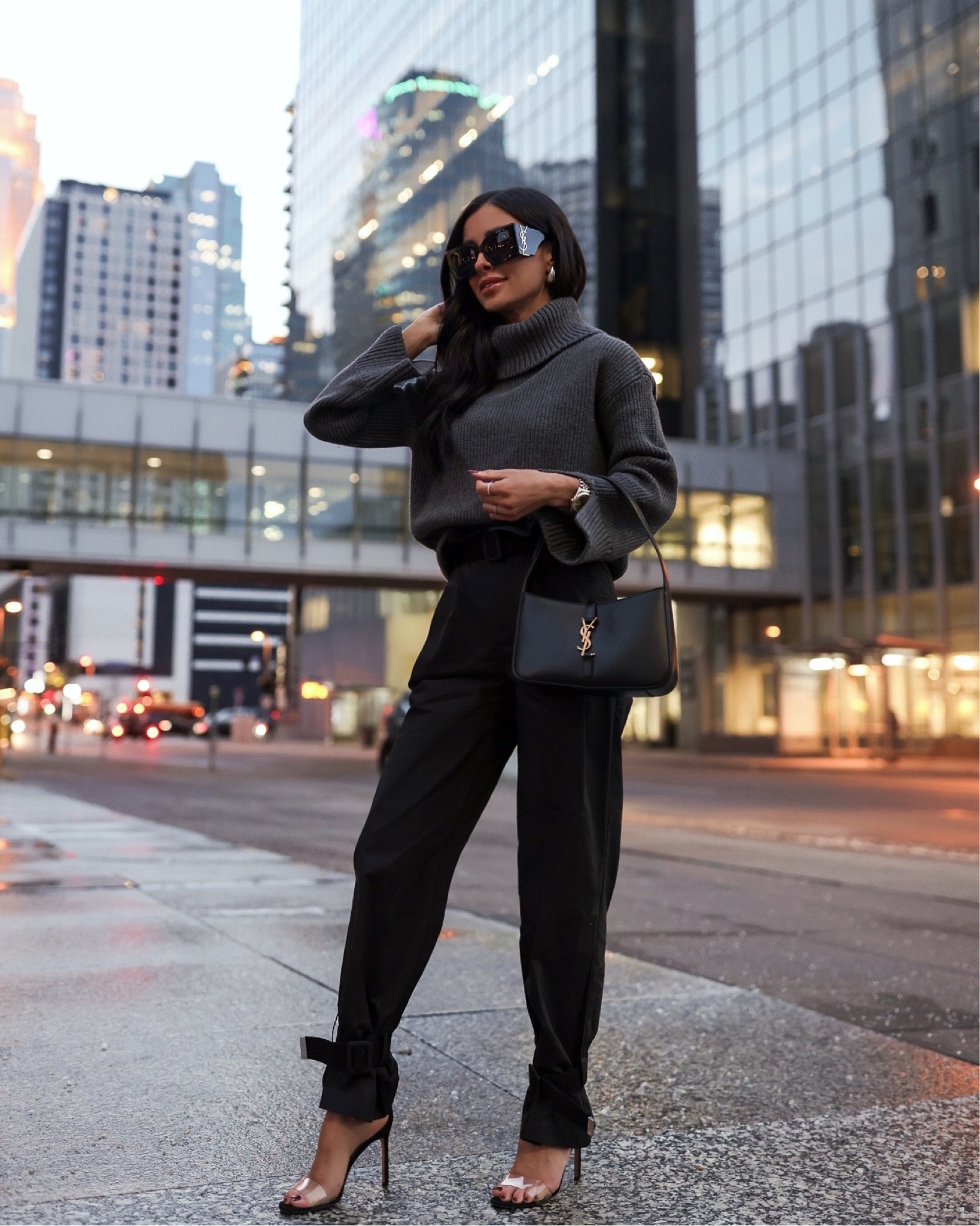 Winter workwear outfit
Revolve gray sweater
Revolve tie hem trousers 



#LTKSeasonal #LTKworkwear #LTKfindsunder100