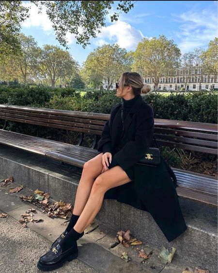 all black autumn outfit with Celine accessories 

#LTKeurope #LTKSeasonal #LTKstyletip
