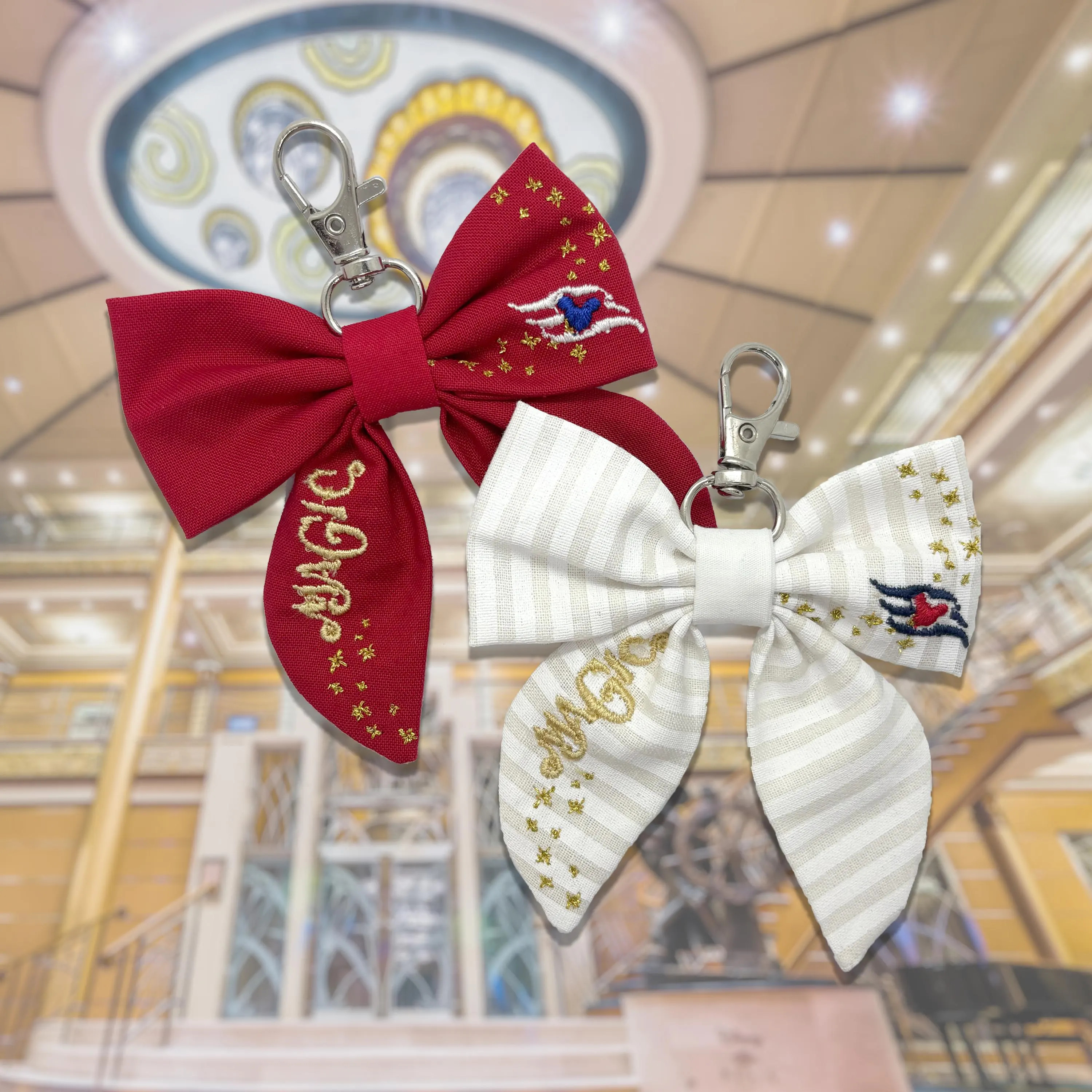 Magical Cruise Embroidered Bow | Etsy (Global)