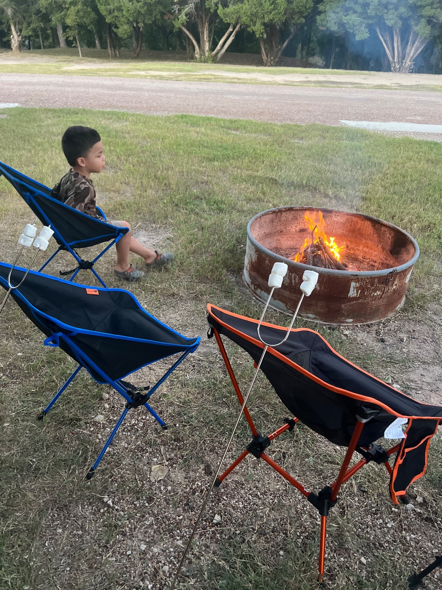 Light weight camping chairs 🔥🪵

#LTKSeasonal #LTKTravel #LTKActive