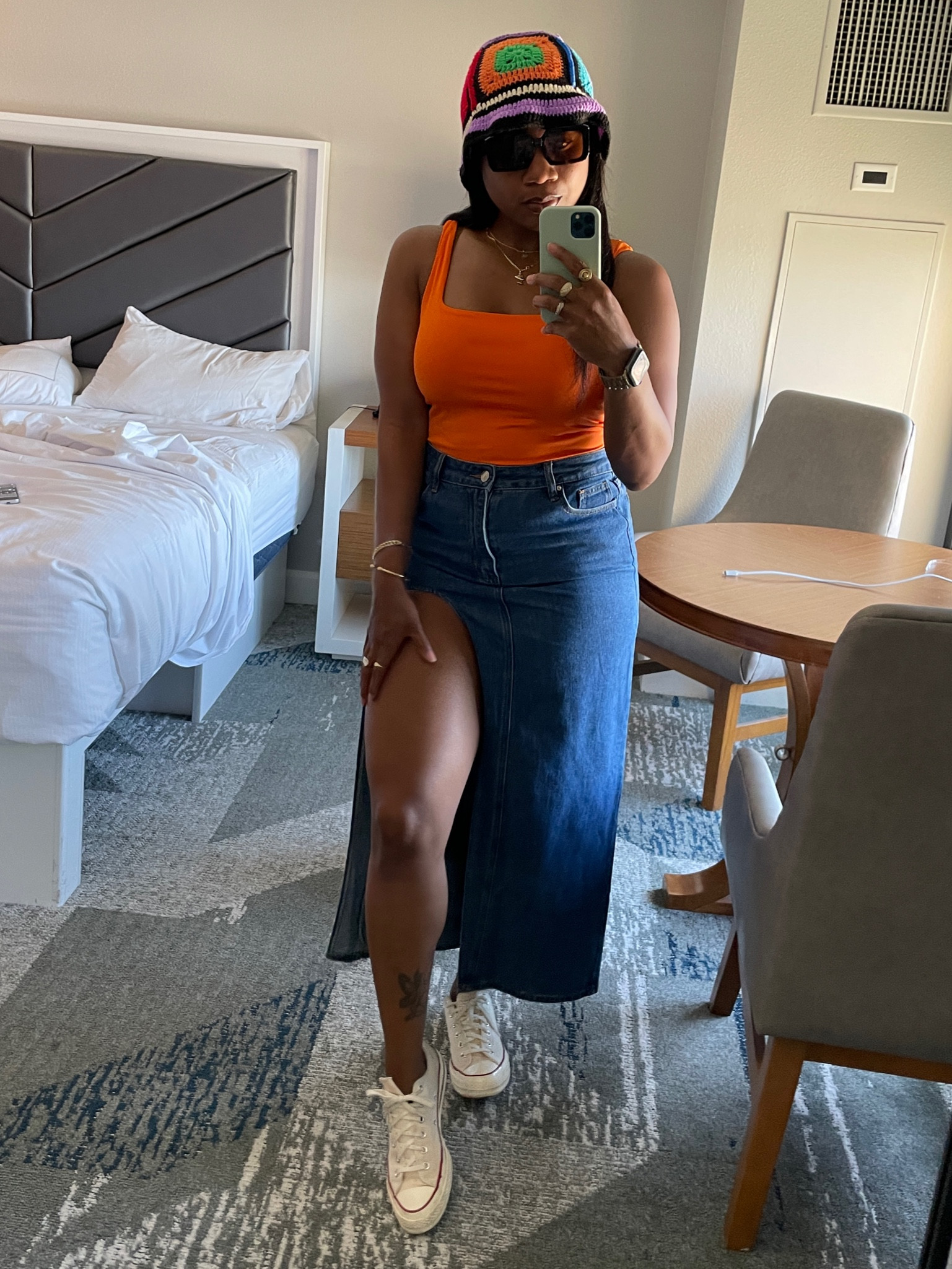 Feeling nice and bright in orange 

#LTKstyletip #LTKSeasonal #LTKFestival