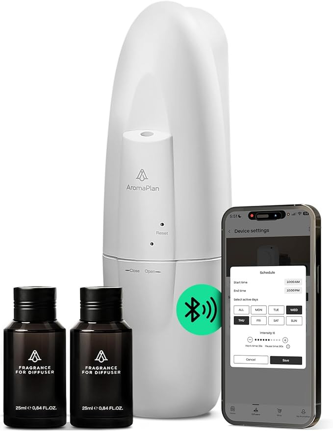 AromaPlan 5 Star Collection Plug in Diffuser (2 Fragrances Included)-Cold Air & Waterless Diffuse... | Amazon (US)