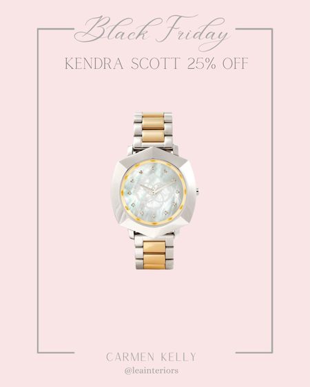 Kendra Scott watch, stainless steel, gold tone, 38 mm diamond dial watch, ivory mother of pearl
Christmas for her, classic style, preppy, stocking stuffer

#LTKjewelry
#LTKsalealert

#LTKGiftGuide #LTKHoliday #LTKCyberWeek
