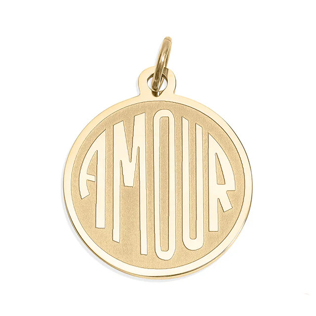 Amour Pendent Necklace - Gold | BAACAL Limited, LLC