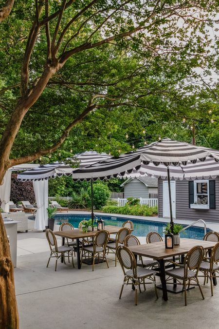 Can’t wait until the summer! 

Outdoor Living, outdoor living, poolside, swimming pool, Crank Umbrella, bistro chair, rattan, backyard ideas, porch ideas, home backyard, DIY, Walmart, better home and gardens, bistro chair, and tables, outdoor table

#LTKhome #LTKSeasonal