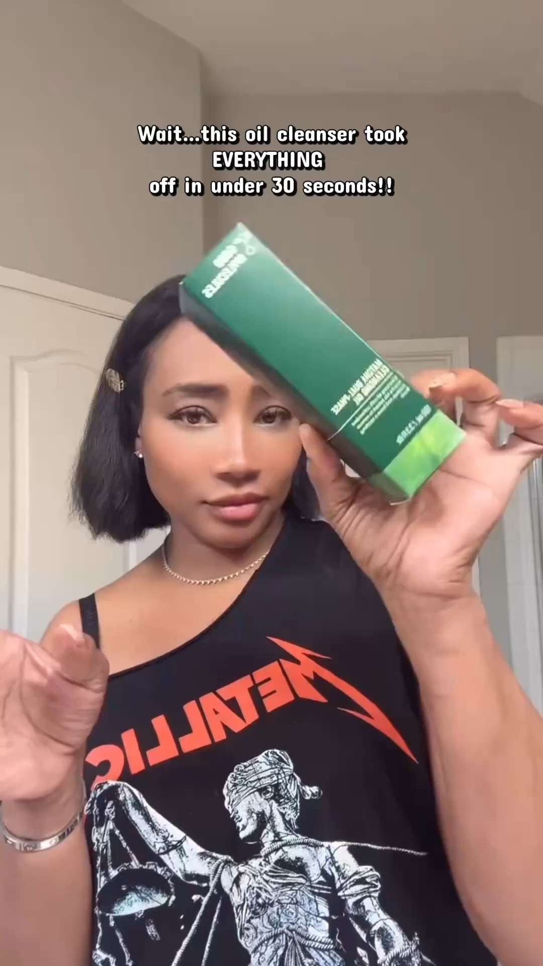 I get the hype now…

I really thought my face was clean… until I tried this.

All this time I was washing my face, doing my routine, layering my serums…
and still wondering why my skin looked a little dull, a little tired, a little not giving what it should.

Then I switched ONE thing.

An oil cleanser.

The way it melted off everything… makeup, sunscreen, the day itself…like my skin could finally breathe again.

No stripping. No tight feeling. Just soft, clean, glowy skin.

This is your reminder:
If your skincare isn’t hitting like it should…it might not be your products.

It might be your cleanse. 🫧
@Good Molecules 
@Clean Skin Club 
#oilcleansing 
#glowingskincare #healthyskincare  #everydayglow #skinbarrierrepair 

#LTKOver40 #LTKselfcare #LTKBeauty