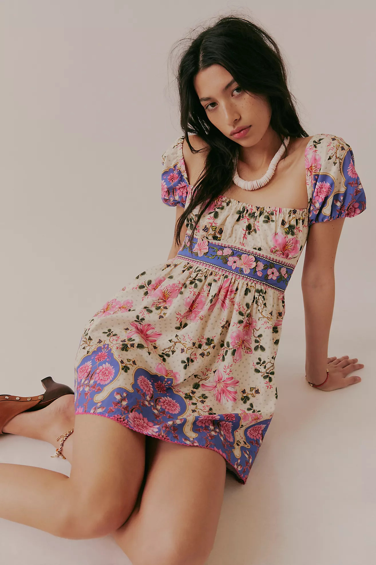 Agua Bendita Rosal Mini Dress | Free People (Global - UK&FR Excluded)