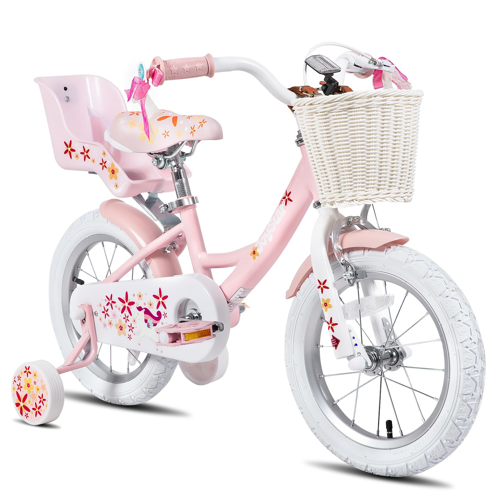 JOYSTAR Unicorn Kids Bike for Girls Ages 2-9 Years Old, 12 14 16 18 Inch Kids Bike with Training ... | Amazon (US)