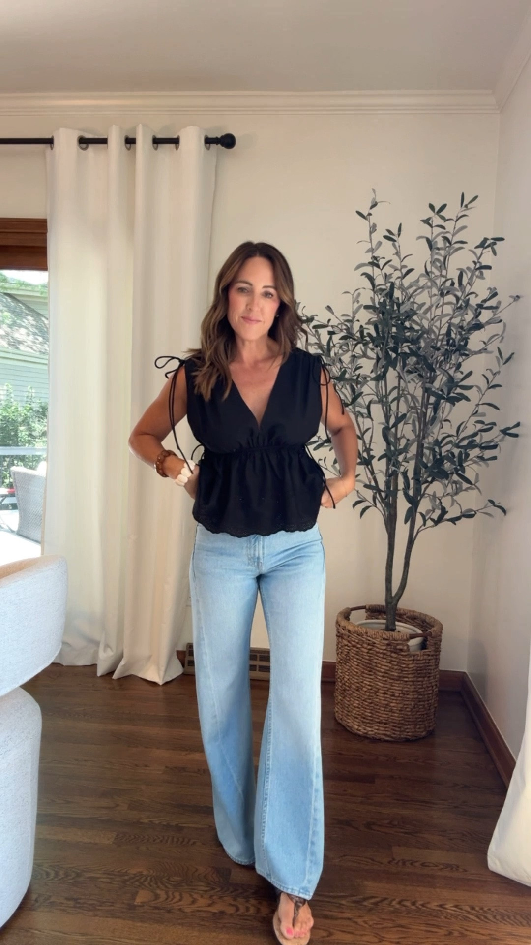 Seven on Saturday. 
7 items not to miss. These jeans are new in. A soft, lighter jean great for Summer. 
Petite 25 here. 
XS top

#LTKSeasonal #LTKOver40
