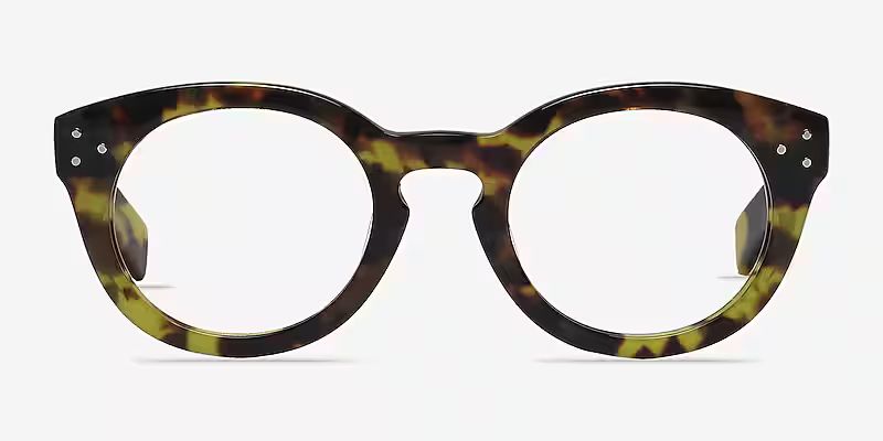 Morla Round Tortoise Full Rim Eyeglasses | Eyebuydirect | EyeBuyDirect.com