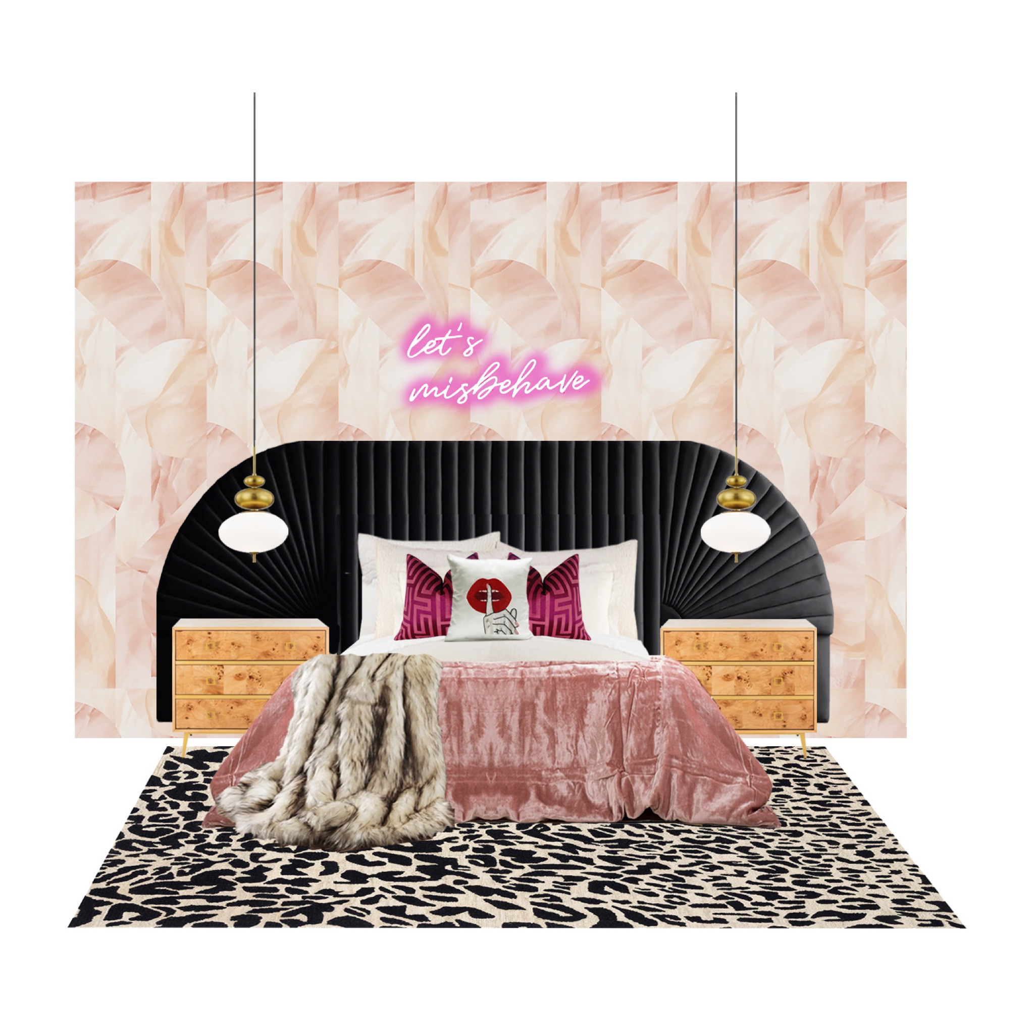 Celebrating the Valentine's / Galentine's season with some of my sexiest and favorite past projects this week - first up : this deliciously naughty bedroom to misbehave in 💕

Wallpaper is Onyx Rock in Rose from DropItModern and neon is from AOOS Neon. 

#sexybedroom #valentinesday

#LTKhome #LTKstyletip