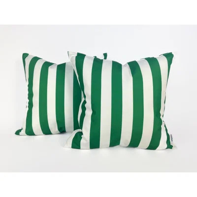 Striped Outdoor Accent Pillow Covers | Wayfair North America
