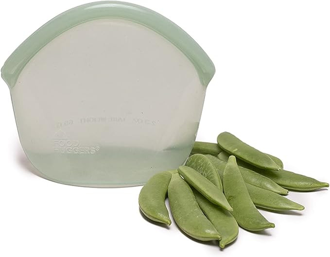 FOOD HUGGERS - Silicone Food Storage Bags - Snack Size - Eco Friendly, Dishwasher Safe - Juniper ... | Amazon (US)