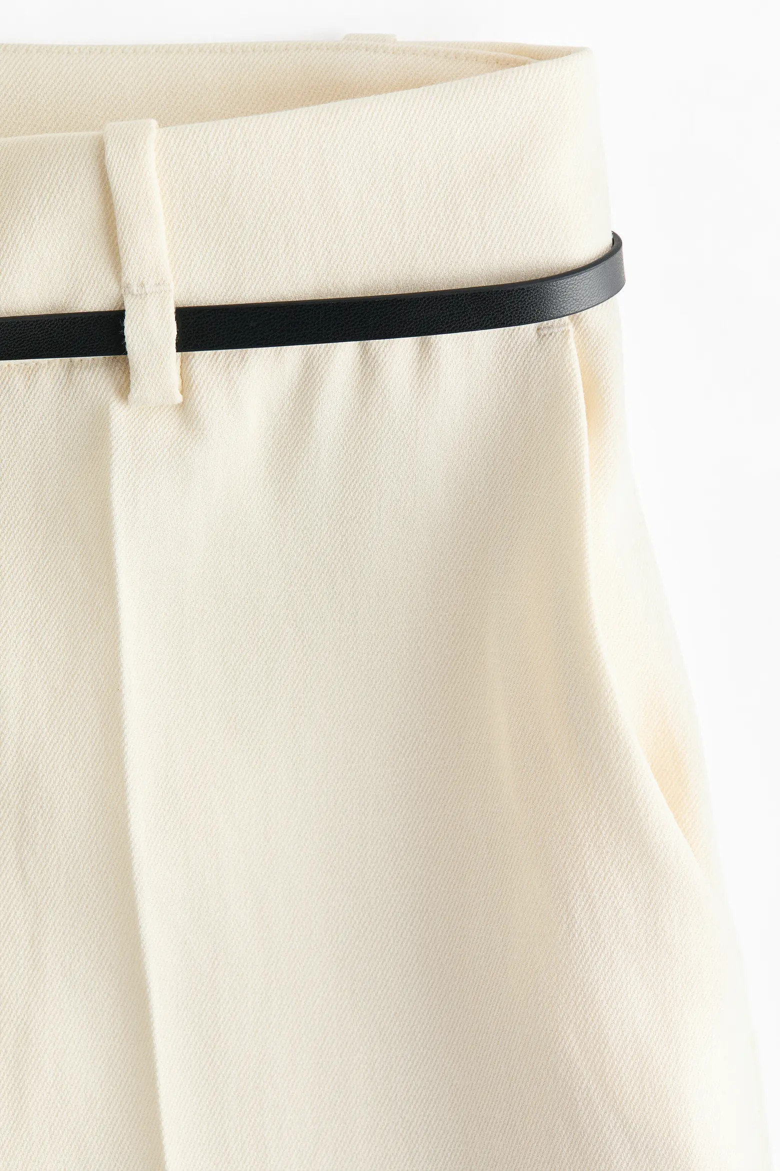 H&M Bermuda Shorts With Belt (Women) | Nordstrom | Nordstrom
