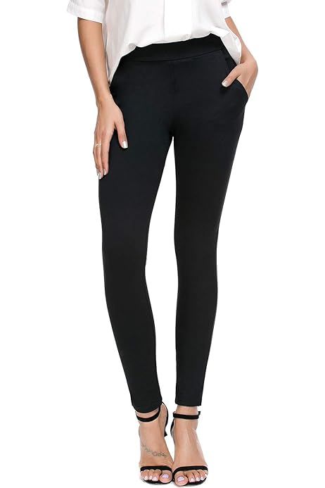 Marycrafts Women's Pull On Stretch Yoga Dress Business Work Pants | Amazon (US)