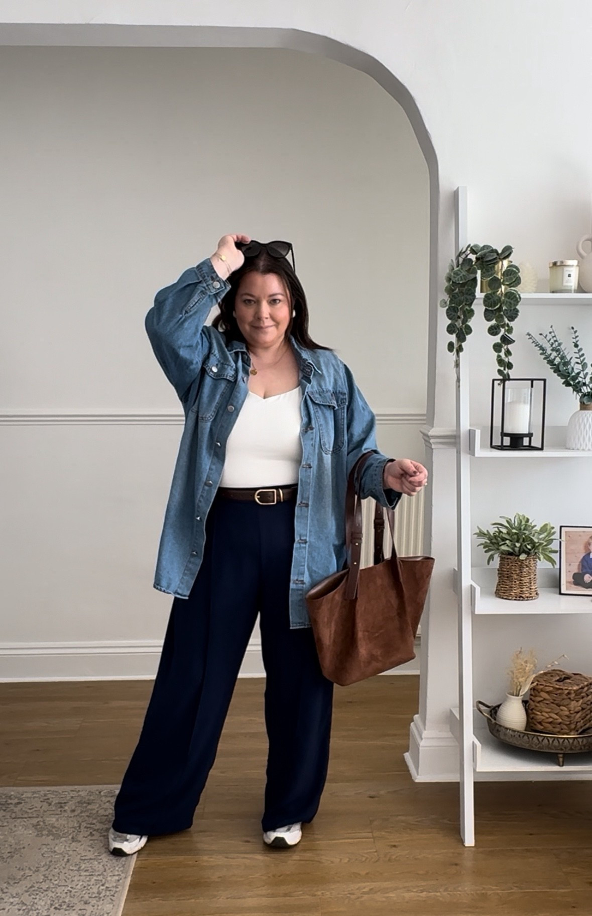 Curvy Spring Casual Outfit 

#LTKplussize #LTKmidsize #LTKspring