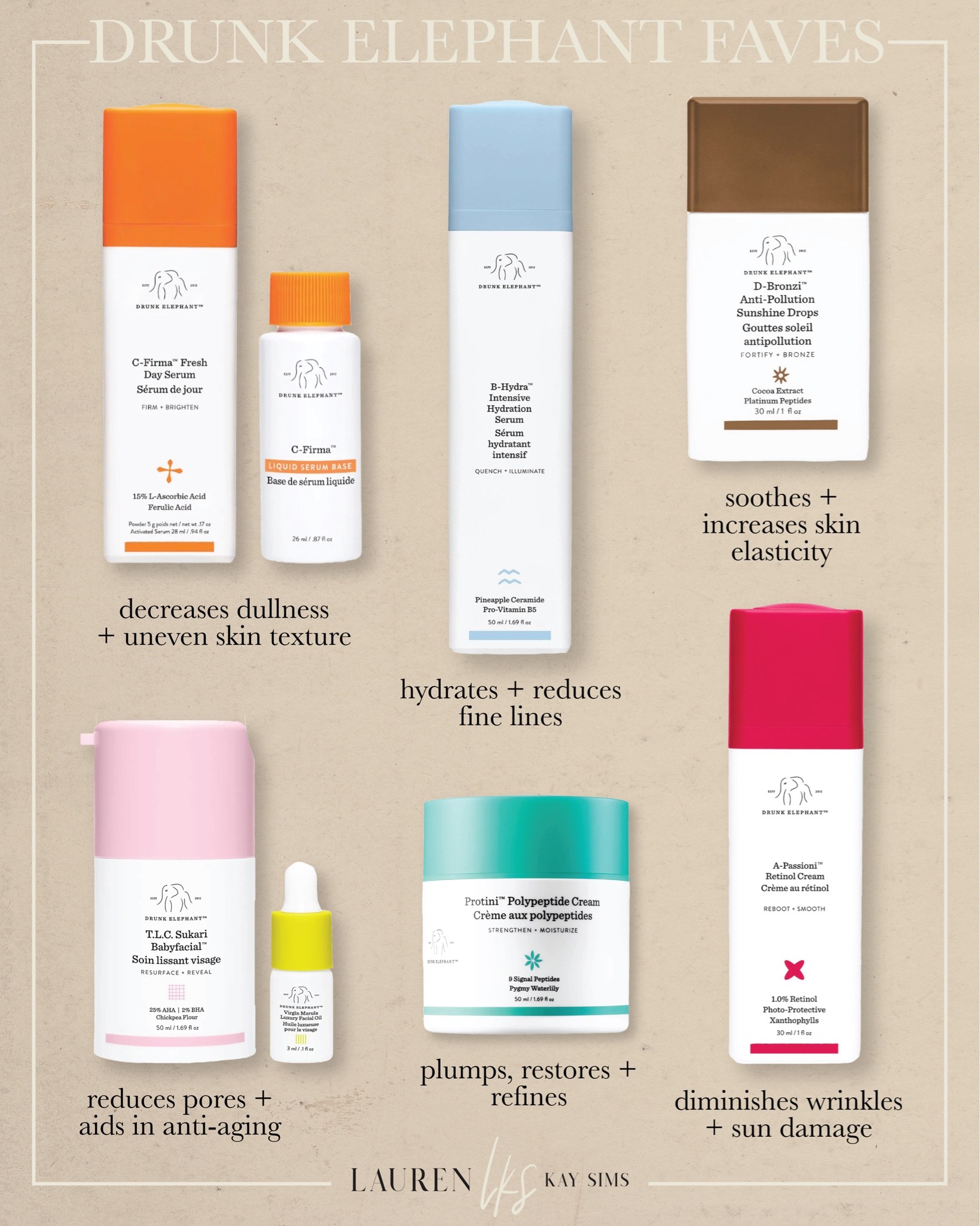 my @drunkelephant skincare faves from @sephora #skincare #TBD

#LTKbeauty