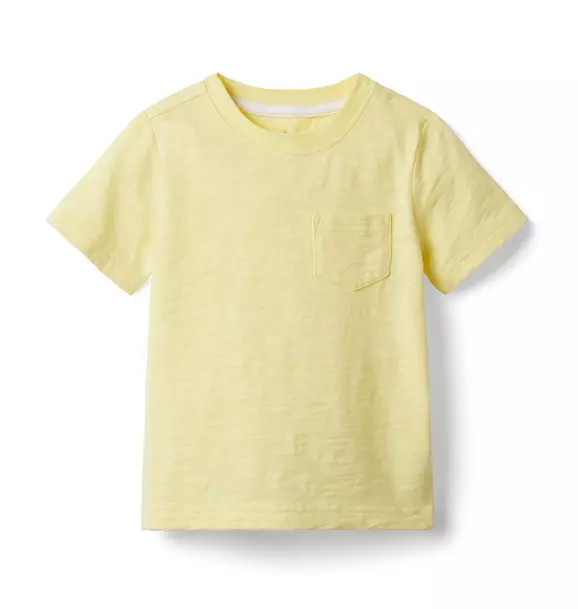 Slub Pocket Tee | Janie and Jack