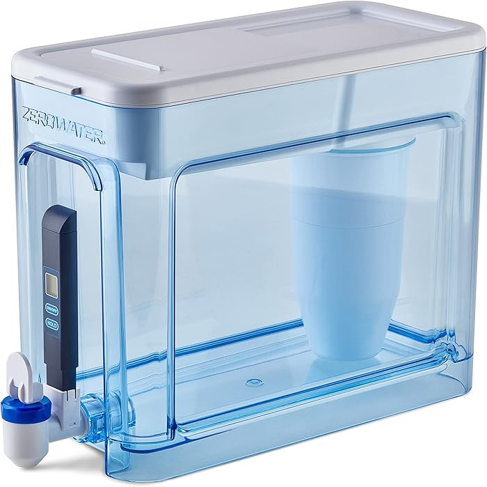 ZeroWater 32-Cup 5-Stage Water Filter Dispenser with Instant Read Out - 0 TDS for Improved Tap Wa... | Amazon (US)