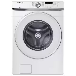 4.5 cu. ft. High-Efficiency Front Load Washer with Self-Clean+ in White | The Home Depot