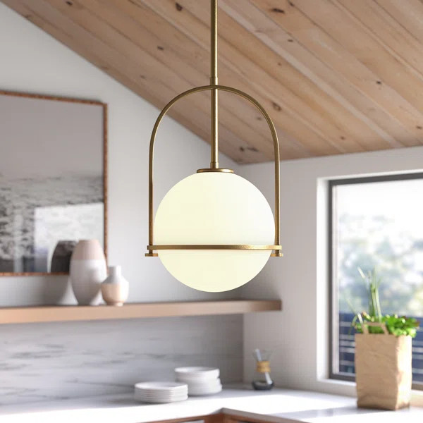 Colvin 1 - Light Single Globe Pendant | Wayfair Professional