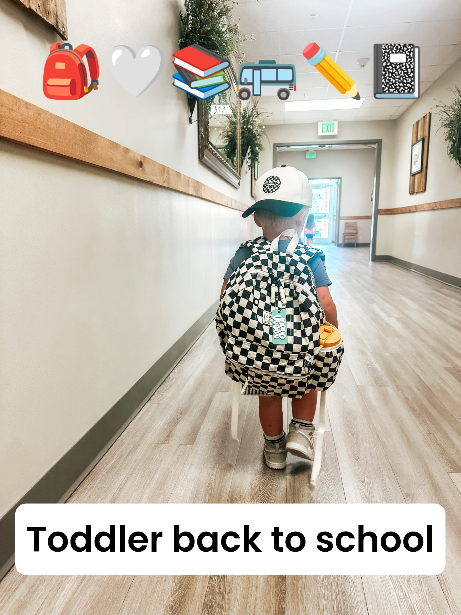 Everything I bought for my toddler for back to school! 📚✏️
