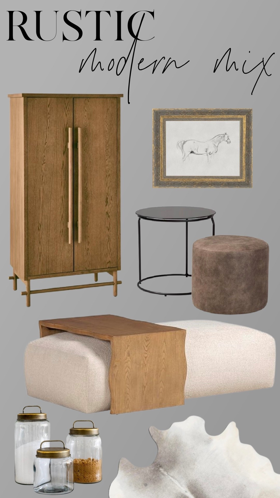 This rustic modern mix is all about balance—warm woods paired with soft neutrals and simple silhouettes. Timeless pieces that layer beautifully and work in any space. Linked here.

#LTKSaleAlert #LTKHome