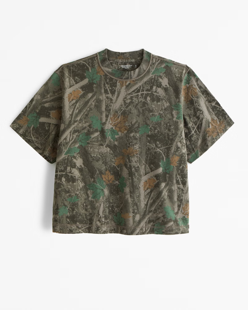 Oversized Cowboy Graphic Crew Sweater | Abercrombie & Fitch (US)