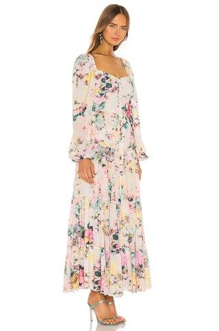HEMANT AND NANDITA Teien Maxi Dress in Pastel Teien from Revolve.com | Revolve Clothing (Global)