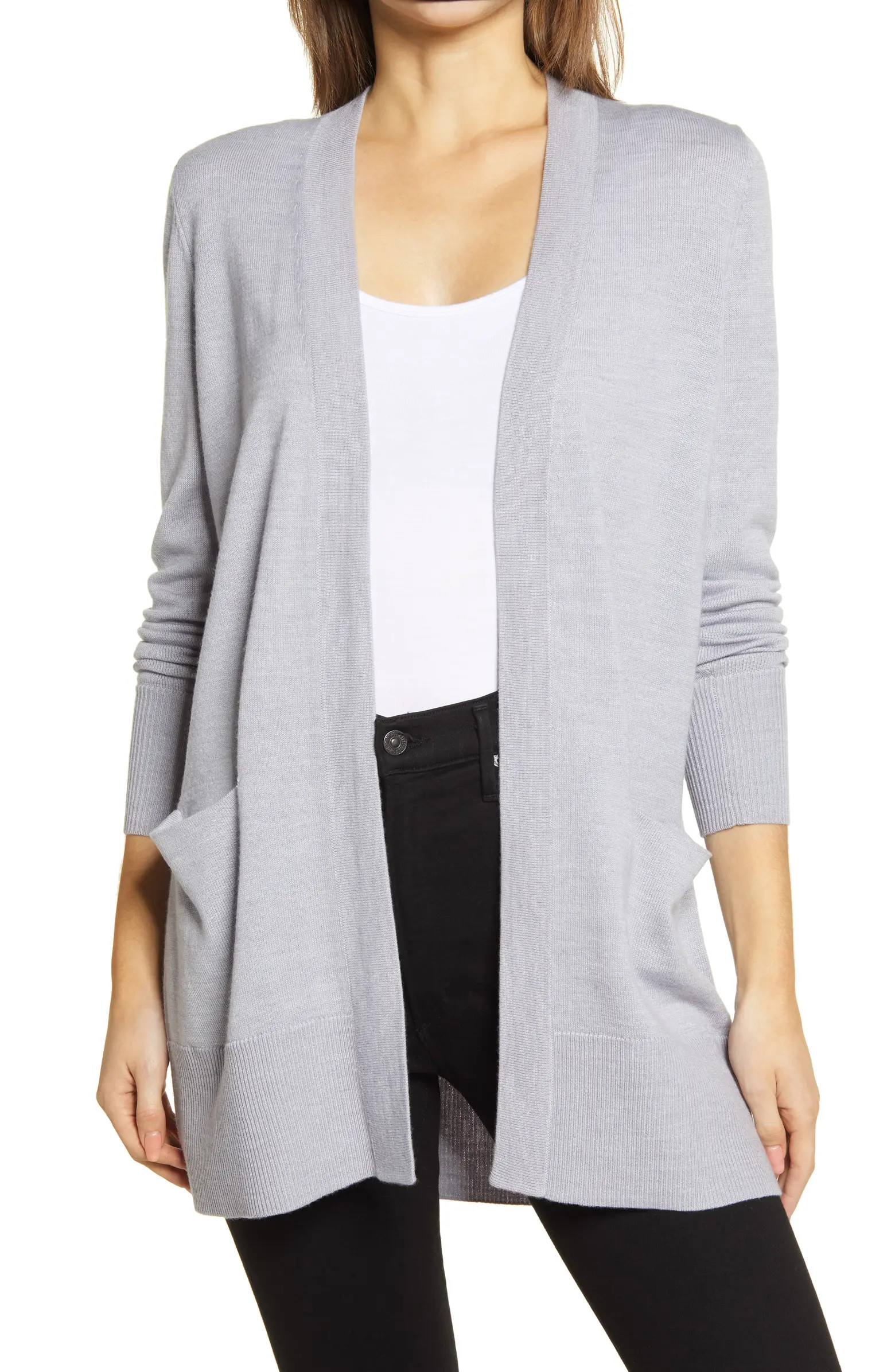 Everyday Open Front Cardigan | Nordstrom