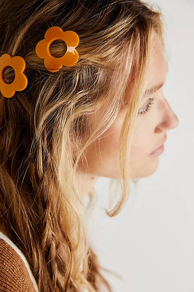 Sixties Mod Barrette Set of 2 | Free People (Global - UK&FR Excluded)