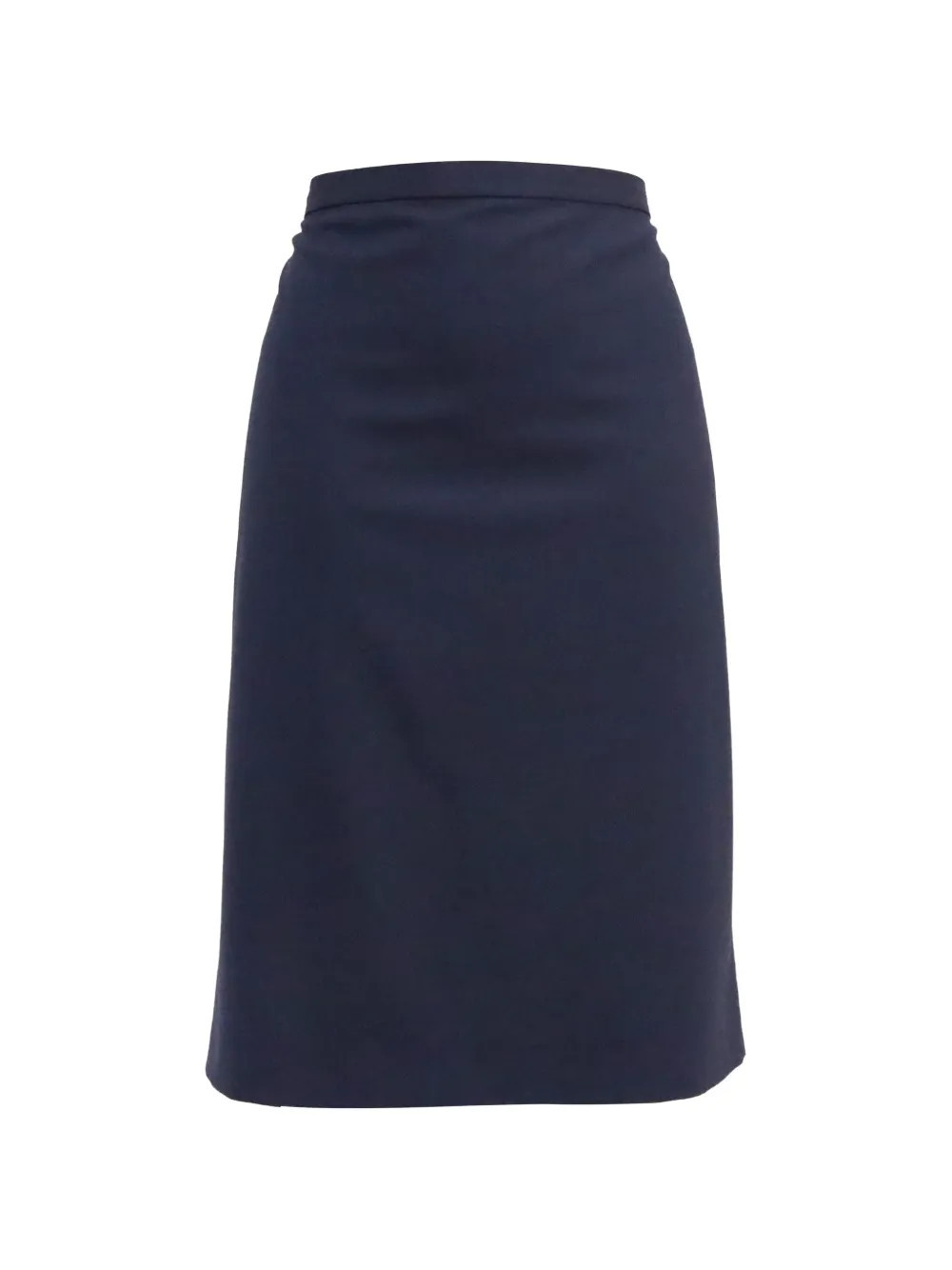 Theory wool pencil skirt - Blue | Farfetch Global