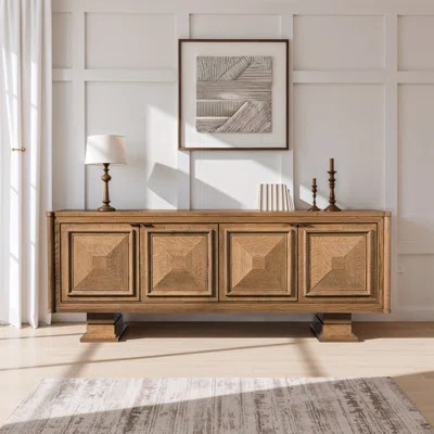 Arlo Solid Wood Media Console | Wayfair North America