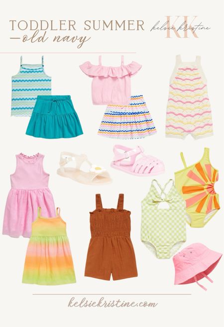 Toddler Summer outfits 🙌🏻🙌🏻

Old Navy, Old Navy, shorts, Old Navy skirts,  swimsuits, toddler swimsuits, toddler dresses, summer dresses, summer sandals, beach hat

#LTKfindsunder50 #LTKstyletip #LTKkids