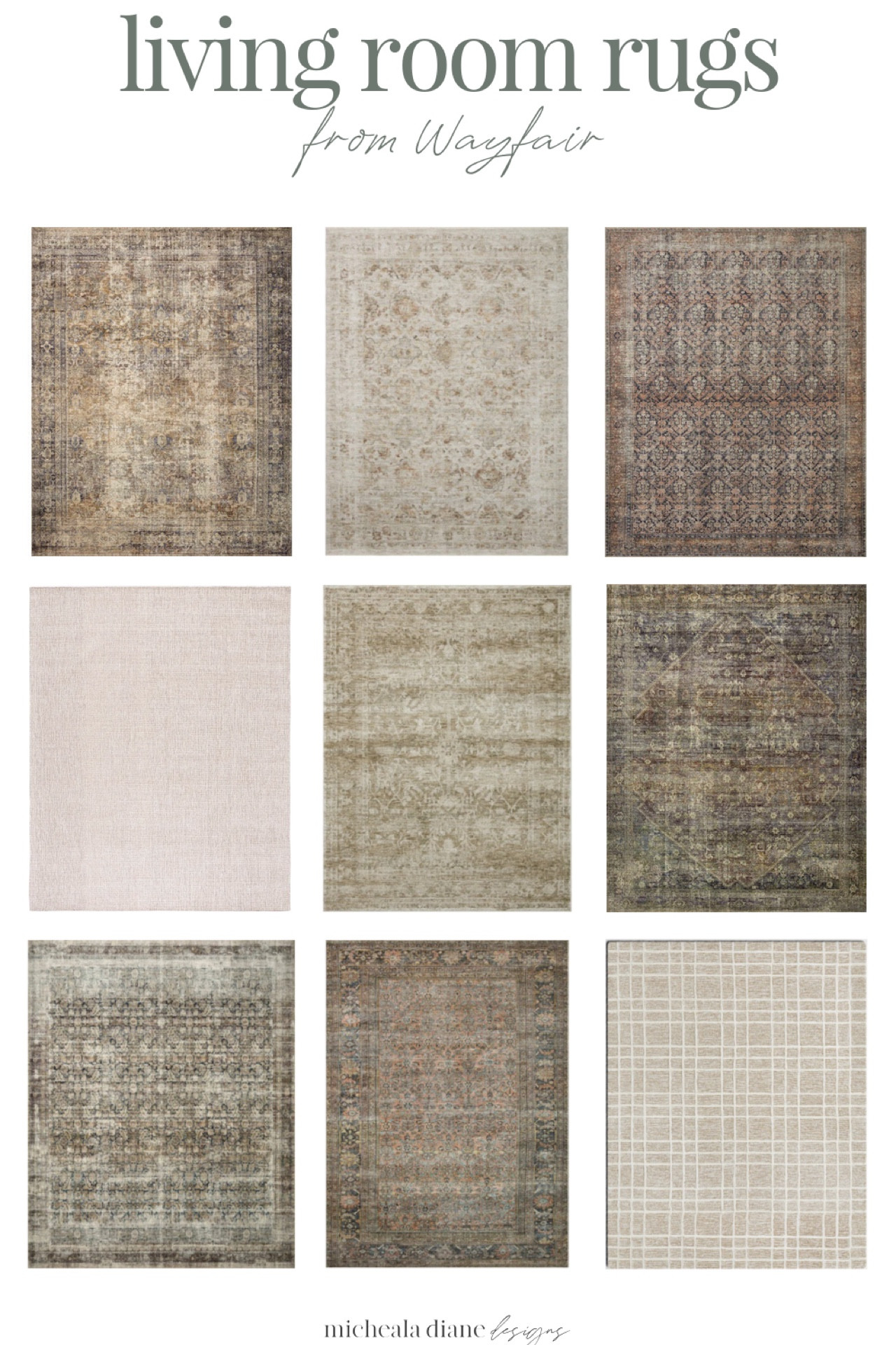 Shop these beautiful neutral and vintage-inspired living room area rugs from @Wayfair. #wayfair #wayfairpartner

#LTKFamily #LTKStyleTip #LTKHome