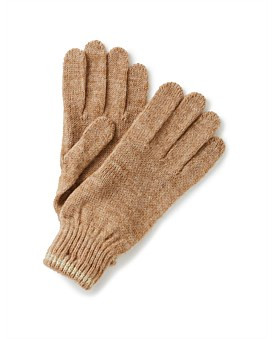 David Jones Milana Alpaca Wool Gloves in Camel | David Jones (Australia & New Zealand)