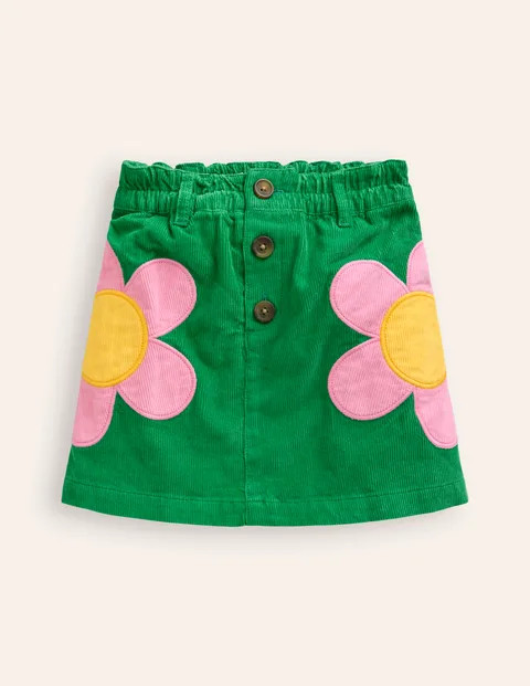 Button Pull-On Mini Skirt | Boden (US)