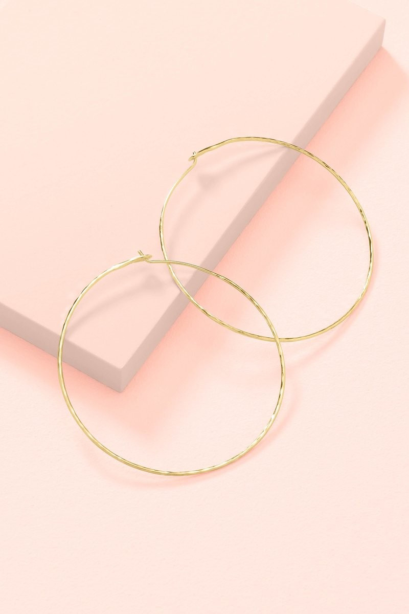 Essential Hammered Hoops | Stella & Dot (US)