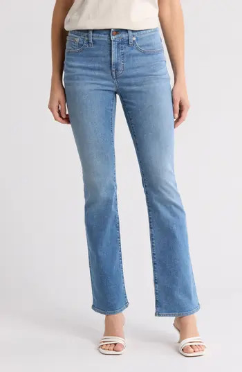 Madewell Kick Out Full Length Jeans in Gulfmont Wash at Nordstrom Rack, Size 32 | Nordstrom Rack