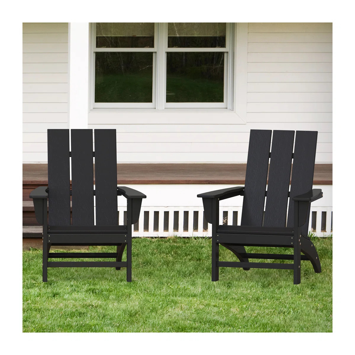 Katharine Outdoor Adirondack Chair (Set of 2) | Wayfair North America