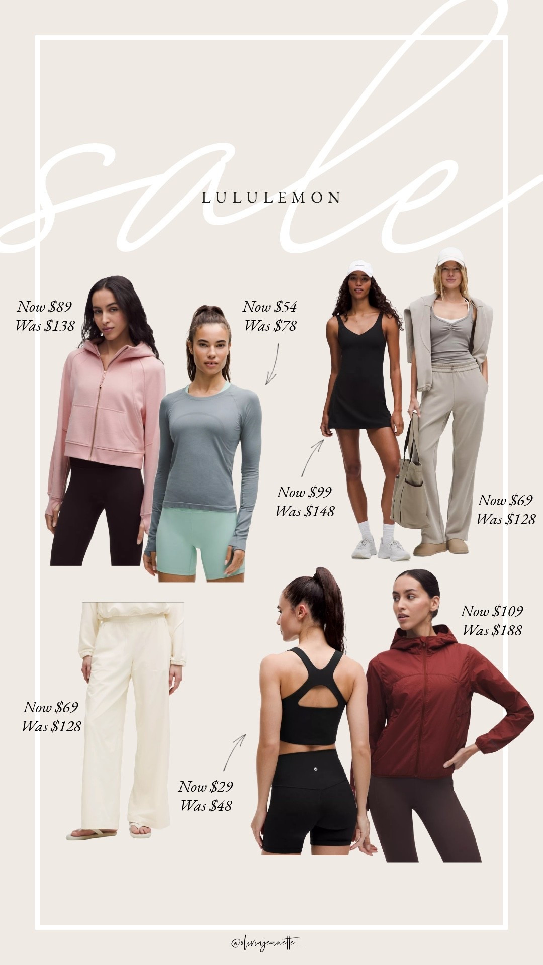 Lululemon sale items!