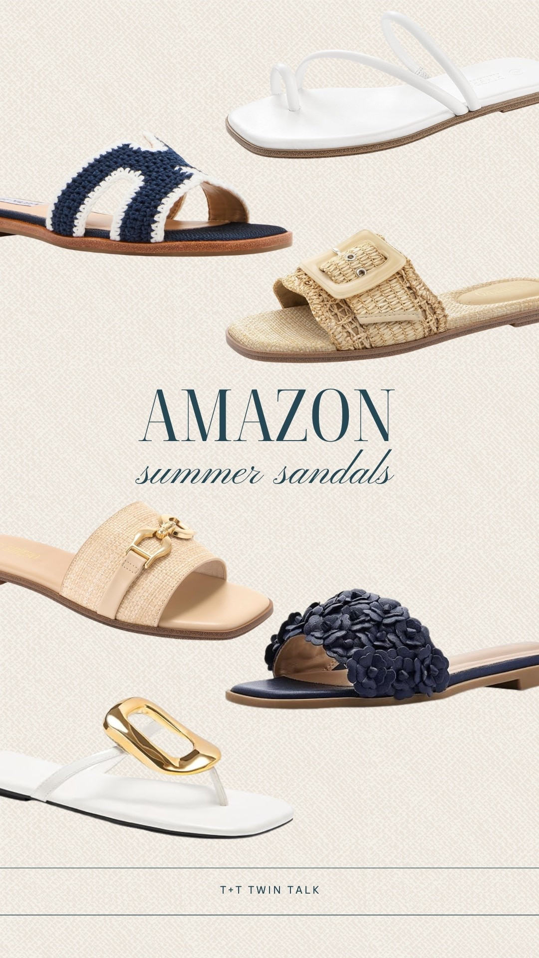 Amazon sandals are always one of our favorite summer finds. We love this mix of simple pairs and fun styles that work for beach days, casual outfits, vacation looks, or walks by the water. They’re easy to slip on and exactly the kind of shoes you’ll end up wearing all season.

#LTKootd #LTKgrwm #LTKdayinmylife