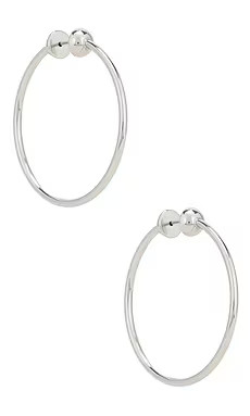 Icon Small Hoops in Silver
                    
                    Jenny Bird | Revolve Clothing (Global)