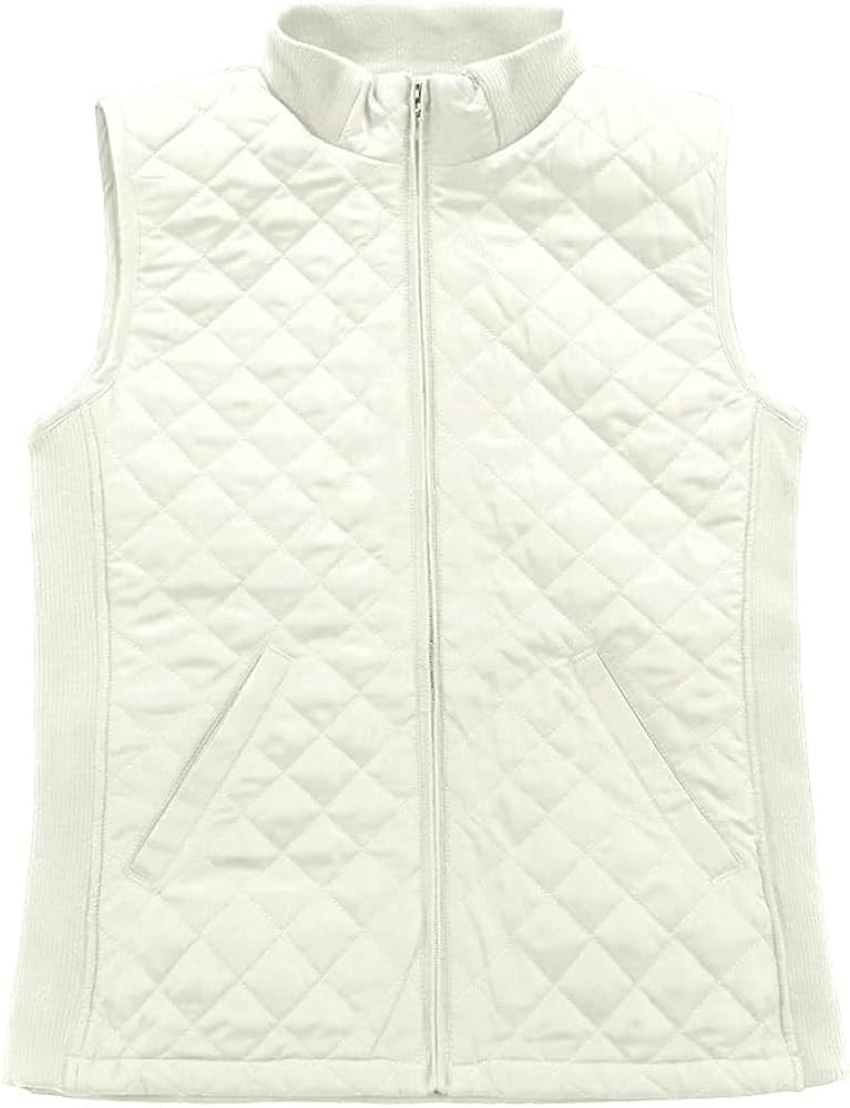 Bienzoe Women Casual Quilted Sleeveless Light Weight Vest | Amazon (CA)