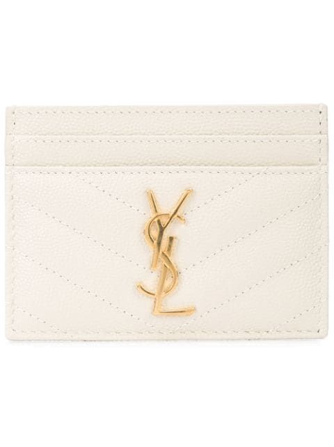 Monogram quilted cardholder | Farfetch (US)