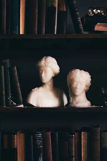 Roman Bust Candle | Anthropologie (US)