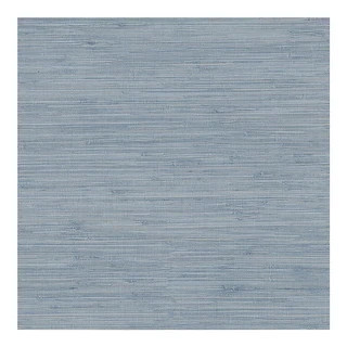 Waverly Blue Faux Grasscloth Wallpaper - 20.5 x 396 x 0.025 | Overstock.com Shopping - The Best D... | Bed Bath & Beyond